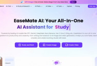 Easemate AI： 一款集成GPT、Claude等顶尖模型的全能AI助手平台