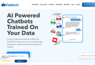 FastBots AI：零基础免代码搭建网站智能客服与24小时自动销售引流神器