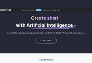 Crear AI：一款好用的多功能文案生成与文本优化办公助手，大幅提升工作效率