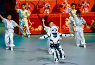 机器人打太极？深圳“熊猫”优悠惊艳亮相“冰丝带”