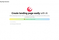 AI Landing Page Generator：零基础也能用人工智能，一键打造高转化营销网页