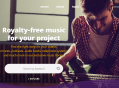 推荐一个在线提供免费可个人和商用的英文音乐资源网站-Audiohub