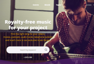 推荐一个在线提供免费可个人和商用的英文音乐资源网站-Audiohub