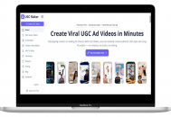 UGC Maker：AI轻松生成真实用户视频，低成本打造高转化广告