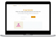 AI Logo Generator：免费在线AI标志设计工具，输入品牌名即可生成高清手写体或书法风Logo