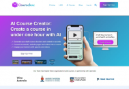 Coursebox AI智能课程平台：自动搭建互动课程，支持智能批改与多平台教学管理