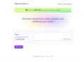 Opinionate IO：一款好用的智能AI辩论辅助工具，助力观点补强思辨练习与团队决策辅助