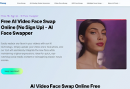 AIfaceswapper：一款好用的免费AI视频换脸工具，让制作创意短视频变简单