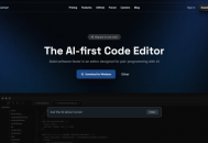 Cursor AI：一款可以帮开发者高效编写并调试代码的AI智能代码编辑器