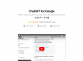 ChatGPT for Google：让AI回答和搜索结果并排显示，查资料不用再切换网页