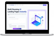 Landing Page Builder：零代码高转化建站神器，不懂技术自动生成营销页面，新品发布与获客必备
