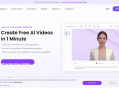 Vidnoz AI：零基础也会用的AI视频生成器，一键打造专属数字人与营销大片