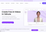 Vidnoz AI：零基础也会用的AI视频生成器，一键打造专属数字人与营销大片
