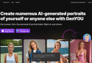 GenYOU：一款能帮你生成逼真职业照与百变写真的AI手机修图神器