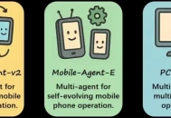 X-PLUG推出Mobile-Agent-v3跨平台多代理框架，增强跨平台自动化体验。
