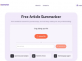 文档太长读得吃力？Free AI Article Summarizer一键总结还能多语言对话，完全免费