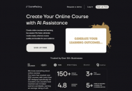 CourseFactory AI：一款简单又好用的人工智能课程创作平台，让课程制作更加简单高效