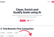 Double AI：AI智能获客拓客工具，自动清洗筛选线索，自动生成精准营销文案