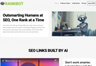 Rankbot AI智能营销平台：自动调研关键词与分析竞品，让网站SEO优化与引流变简单