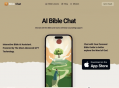 读经遇到不懂之处没人问？试试Bible Chat这位随时在线的AI智能研经好帮手
