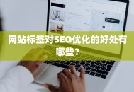 网站标签对SEO优化的好处有哪些？