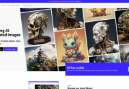 ImpossibleImages AI：AI创意图库与图像生成平台，支持定制绘图与多场景商用素材
