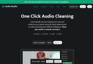 Audo AI：AI实用工具介绍，一键去除音频背景噪音，轻松提升录音清晰度