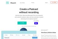 Blogcast：一个能一键自动把文章变成自然语音的智能文本转音频小工具