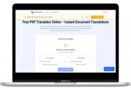 PDF Translator：好用的在线PDF翻译工具，基础功能免费免注册