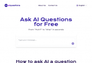 Ask AI Questions Online：一款免注册秒回答，免费无广告的AI搜索工具