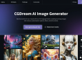 CGDream AI是什么？一款可以帮你一键生成3D视觉大片的AI图像生成平台