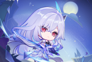 「晚安，我再去练会儿剑。」