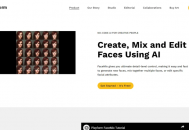 Face Mix：零基础AI人脸创作工具，可融合编辑人脸并制作创意动态视频