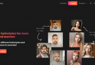 AI Hairstyles虚拟试发AI工具：一键预览百变发型，告别剪发翻车烦恼