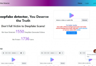Deepfake Detector：人工智能检测工具，精准甄别AI伪造音视频守护内容真实性