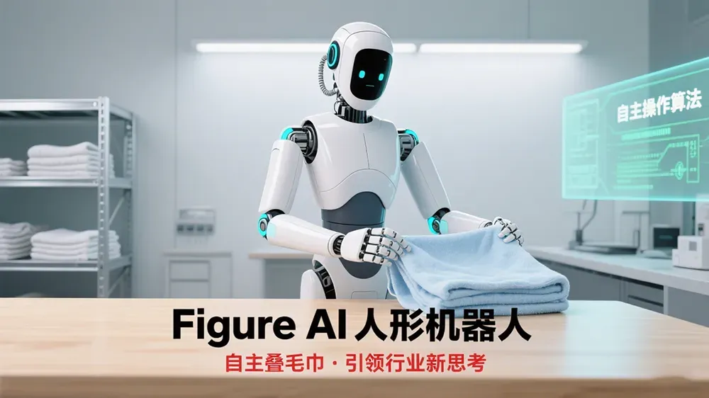 美国Figure AI人形机器人实现自主叠毛巾，引行业关注与思考-第1张图片