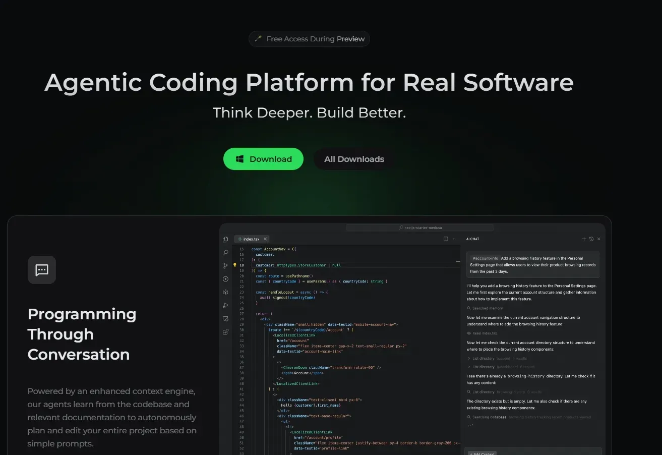 阿里推出Agentic编程平台Qoder，集成先进编程模型，助AI自主研发提效率。-第1张图片