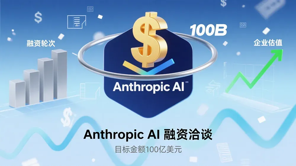 Anthropic AI正在洽谈新一轮融资，目标金额高达100亿美元。-第1张图片