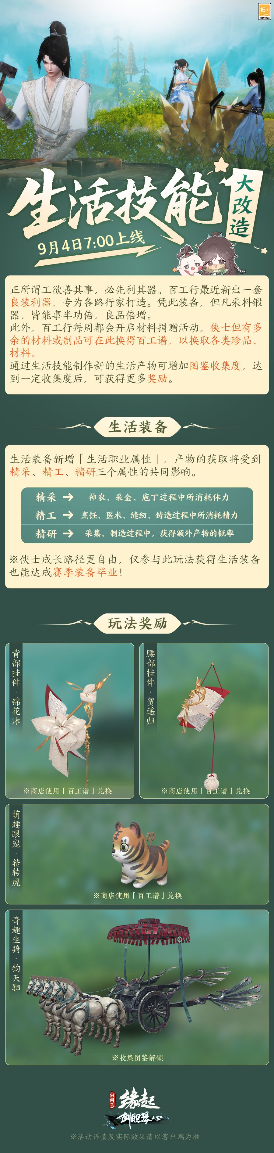 《剑网3缘起》“剑胆琴心”赛季今日公测,95级海量玩法一览-第14张图片