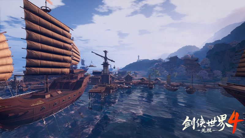 江湖好时光,西山居《剑侠世界4:无限》休闲“摸鱼系统”曝光-第2张图片