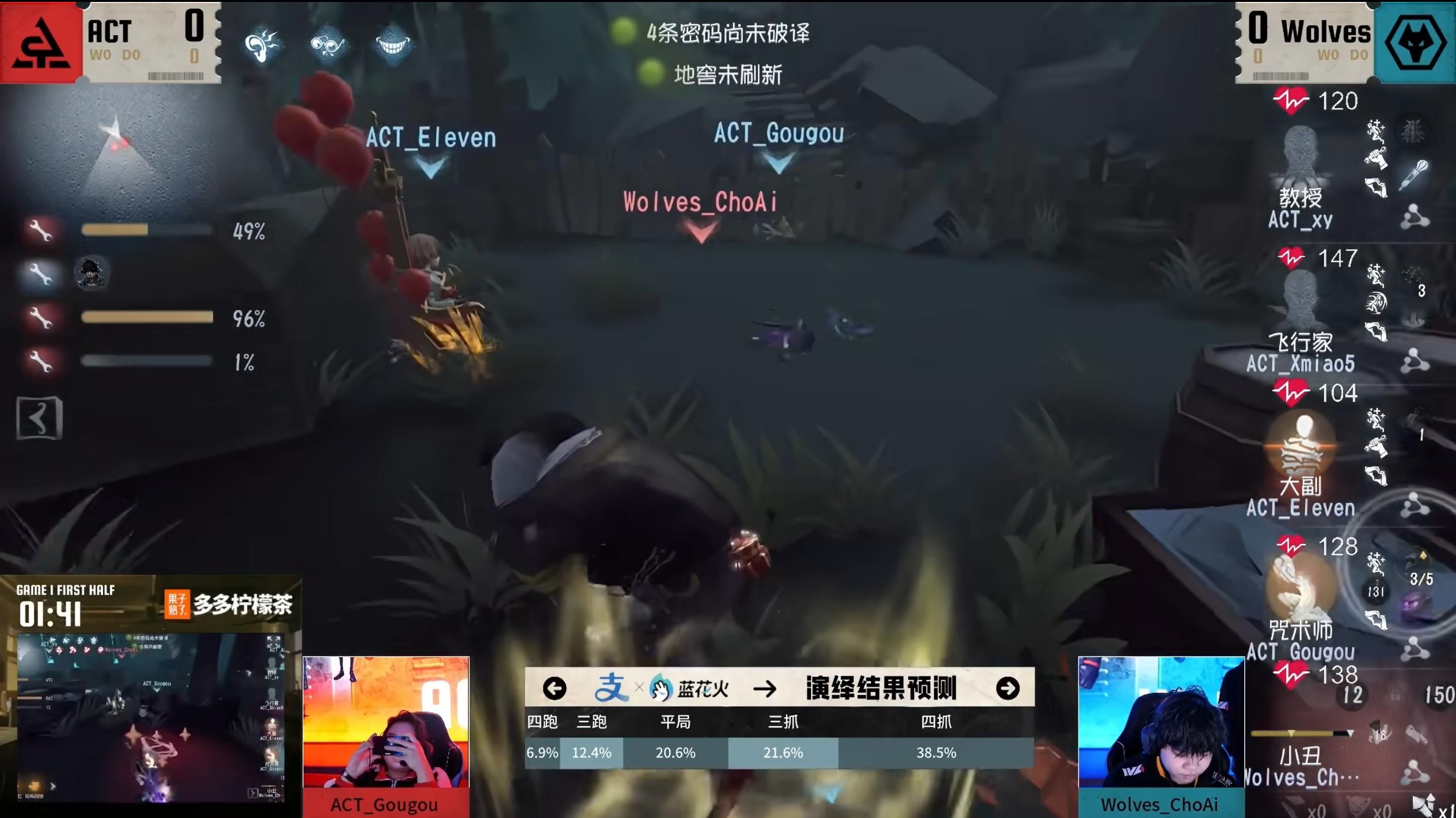 《第五人格》2025IVL秋季赛第七周赛报发布-第4张图片