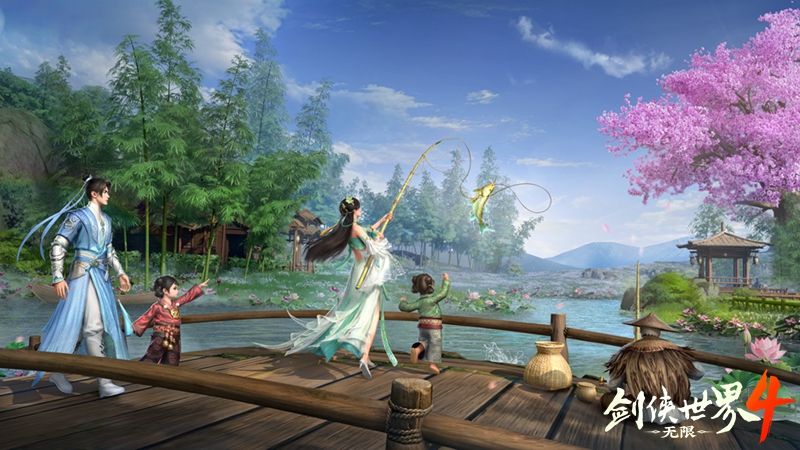 无缝江湖世界,西山居新游《剑侠世界4:无限》今日首测开启-第5张图片