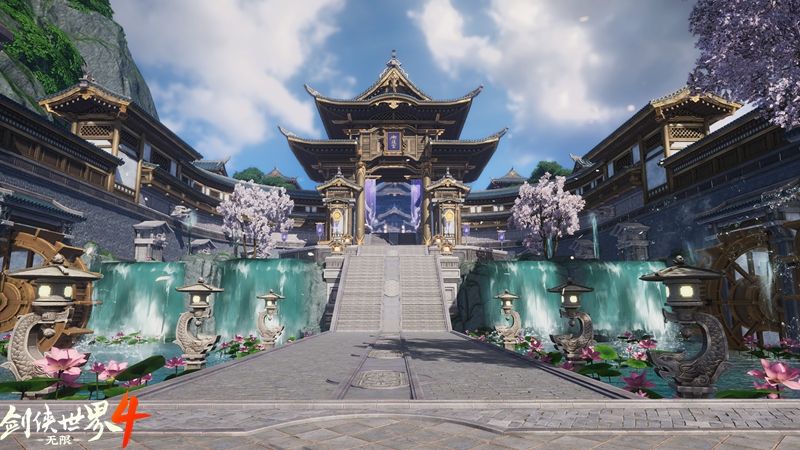 无缝江湖世界,西山居新游《剑侠世界4:无限》今日首测开启-第9张图片