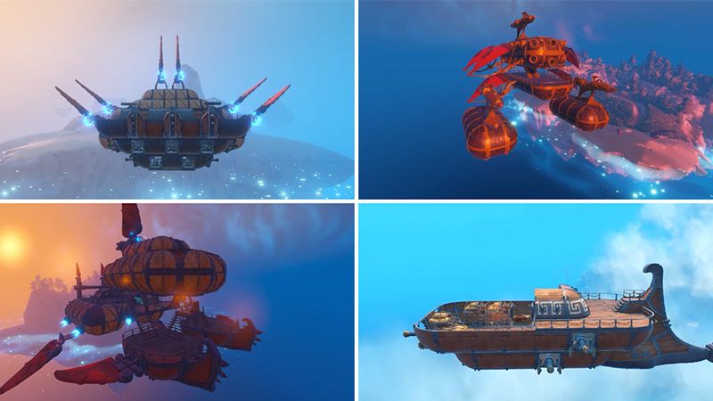 《回音：飞艇传说》抢先体验上线Steam,手搓战争巨兽空战机械大军-第2张图片