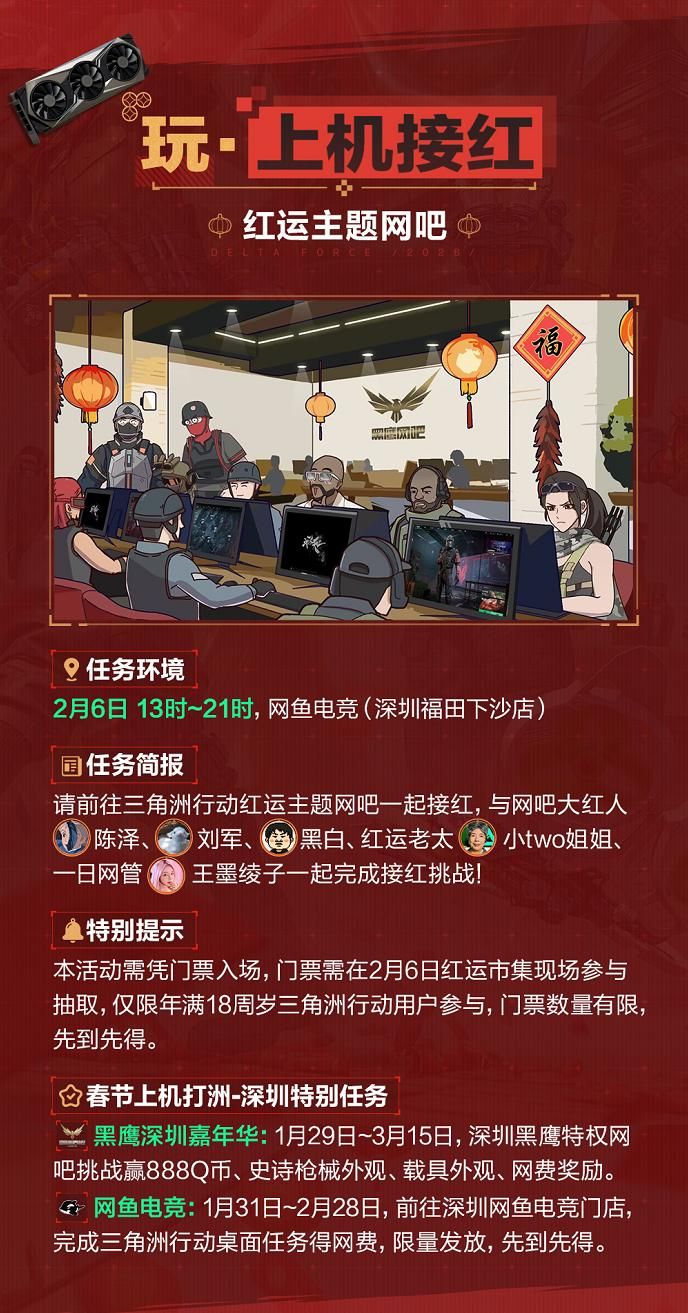 有券有枪有刀皮更有刘涛送六套,《三角洲行动》新春福利活动揭晓-第13张图片