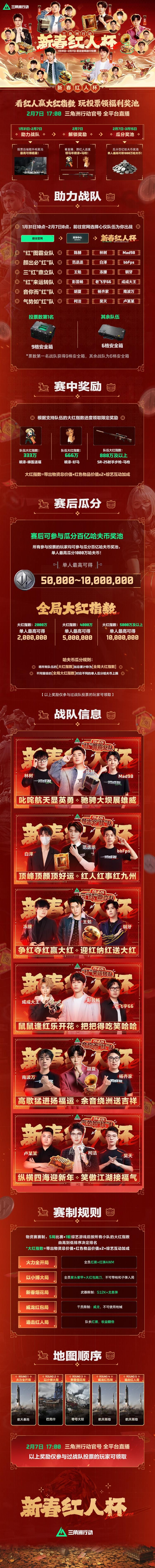 有券有枪有刀皮更有刘涛送六套,《三角洲行动》新春福利活动揭晓-第18张图片