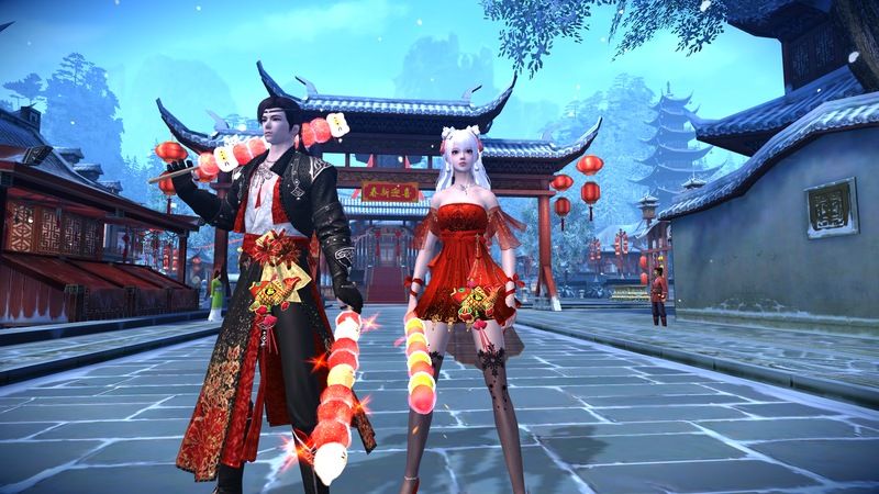 雪落苏城福利加&ldquo;马&rdquo;,《九阴真经3D》新春版本现已上线-第3张图片