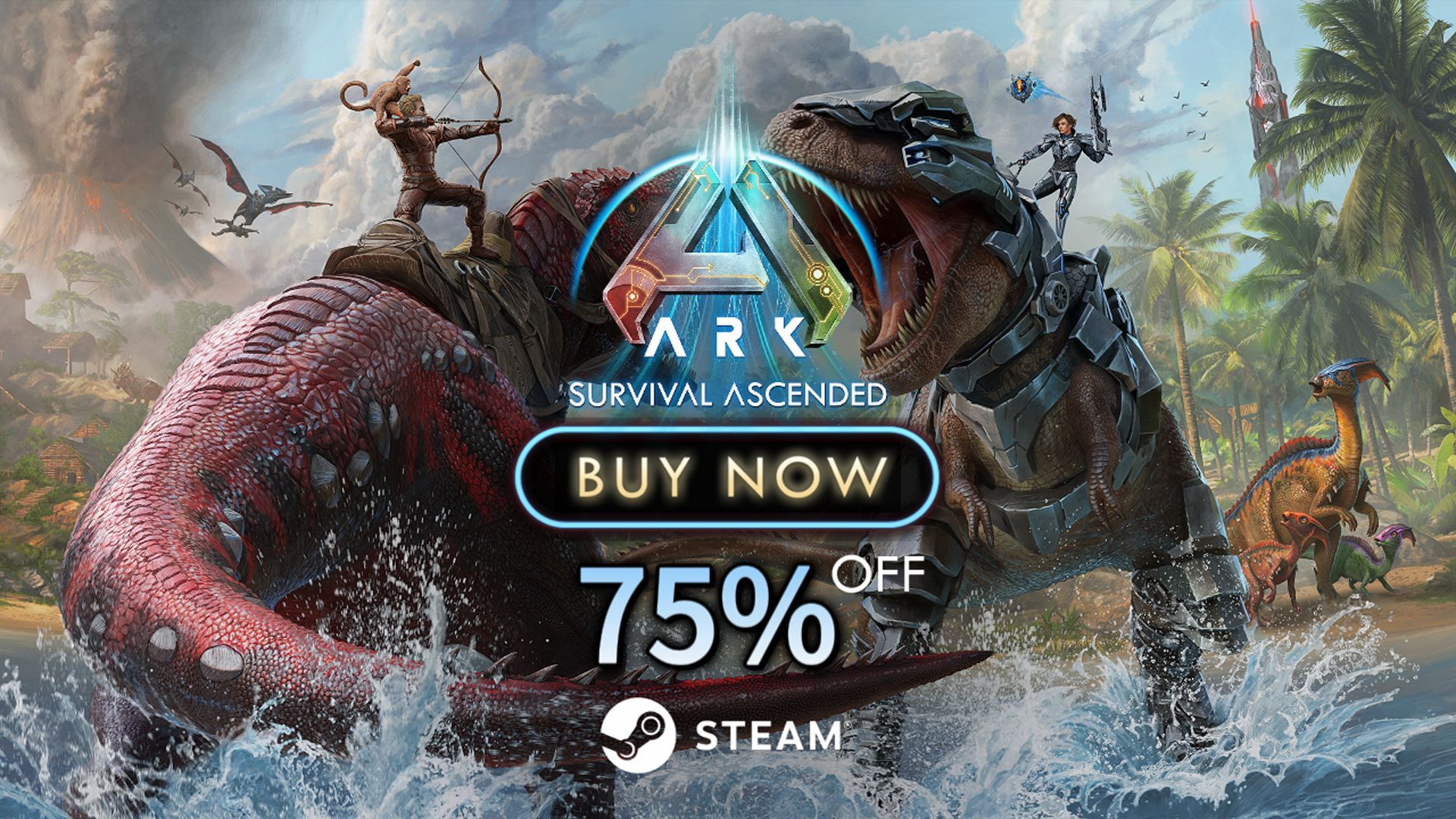 《方舟生存飞升》新史低霸榜Steam热销榜,星耀DLC重大更新上线-第1张图片