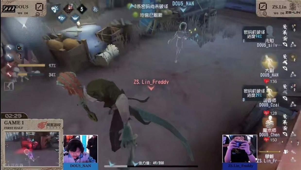 《第五人格》深渊的呼唤IX中国大陆赛区预选赛第一周赛报发布-第6张图片