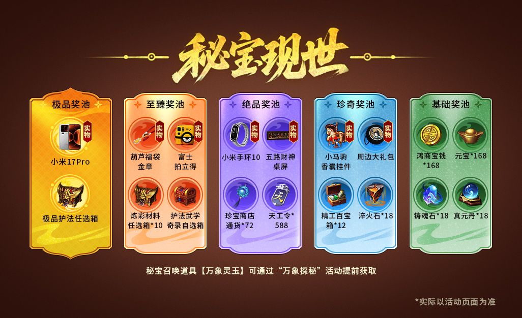 全民探秘好礼满盈,《剑侠世界3》资料片&ldquo;万象归心&rdquo;今日上线-第2张图片